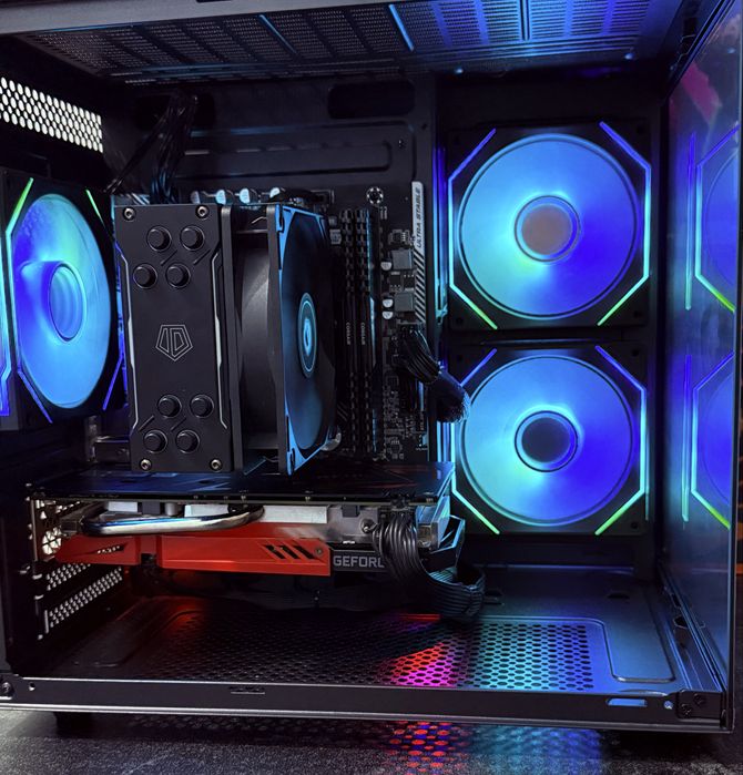 Новый, мощный, игровой компьютер I5-12400F, 2060 Super