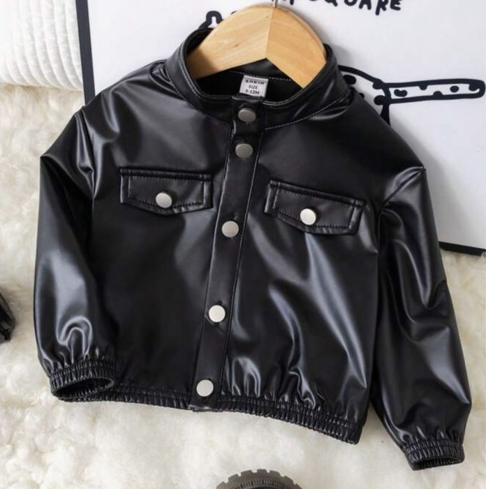 Детско яке от еко кожа