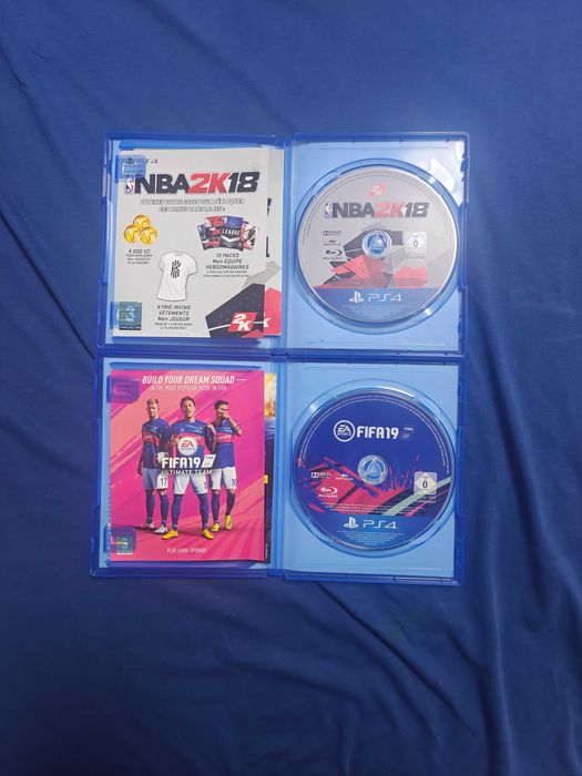 Jocuri PS3& PS4 GTA 5 (V) PS3 - Doar discul + FIFA 19 NBA 2k18 PS4