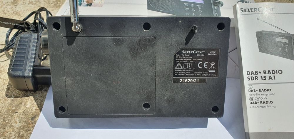 Silver crest радио/DAB+/bluetooth