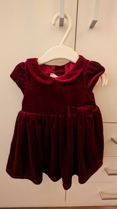 Rochie catifea fetiță