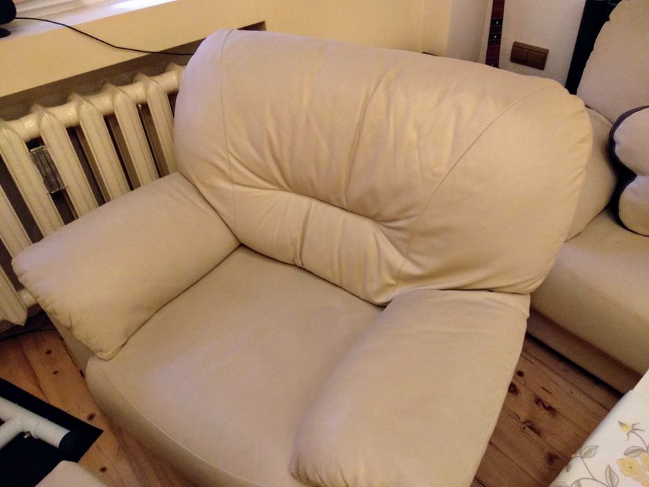 кожена холна гарнитура