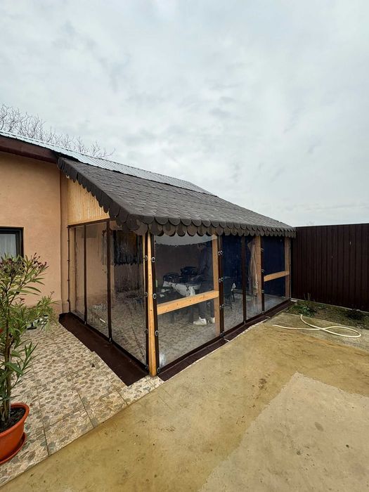 Folie terase si foisoare, transparenta, Cristal premium, 0,8 terasa