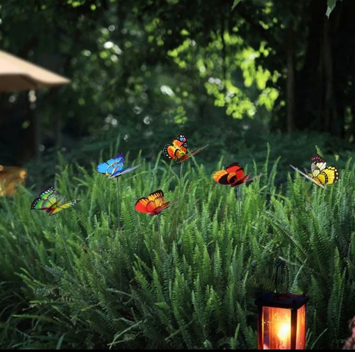 Продаются  декоративные 3Д бабочки на палочках