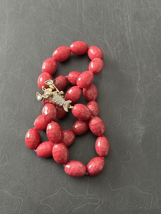 Coliere vintage cu pietre naturale