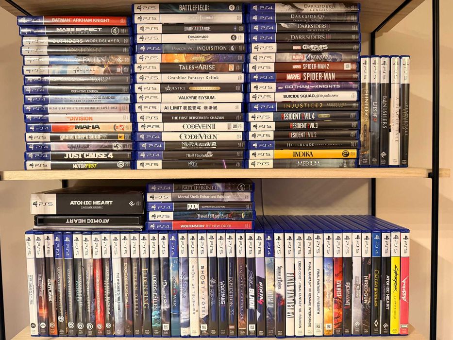 Игри за Playstation 5 и Playstation 4