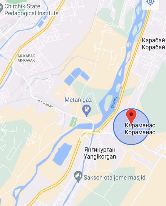 Чирчик плотина Земля , Дом , Дача продоетсия , Ер , Ховли , Уй 100 кв