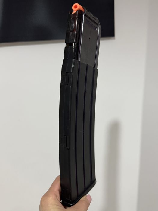 Arma nerf elite 2.0 Echo cu o magazie extinsa