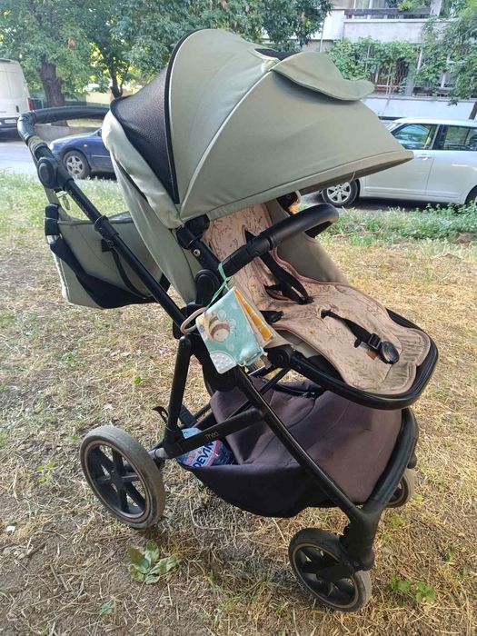 THEA GREEN 2024 Комбинирана количка 2 В 1 KIKKABOO