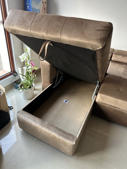 Canapea - colțar Lem's premium, extensibila,reversibila,depozitare