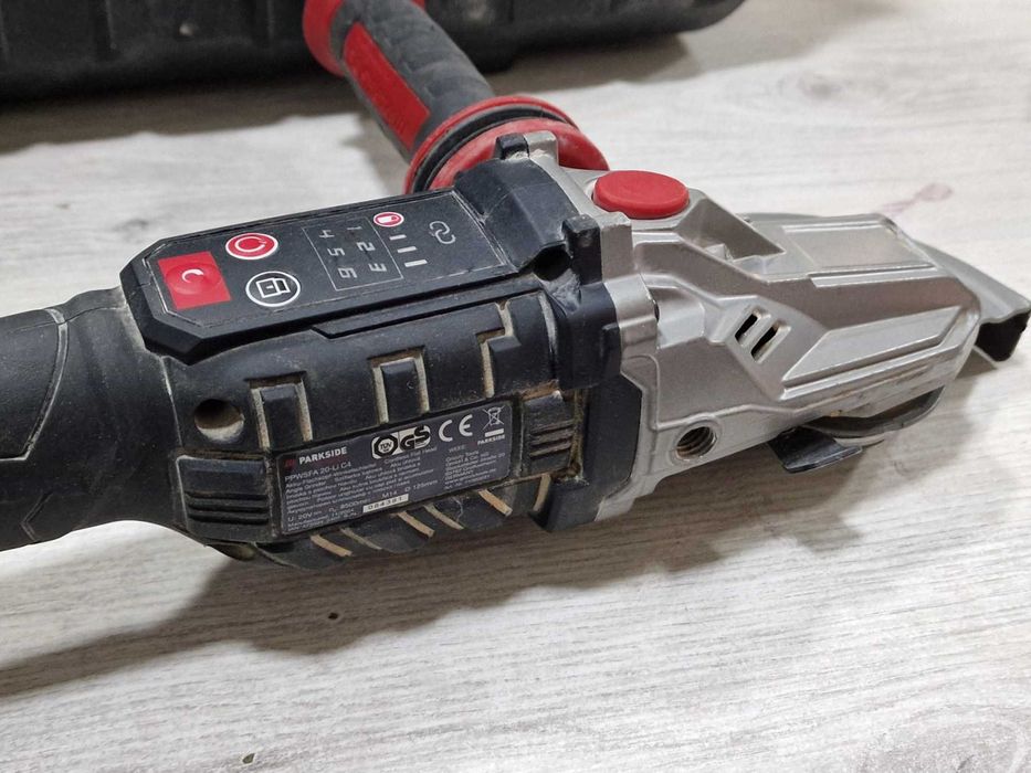 Parkside Performance акумулаторен ъглошлайф PPWSFA 20Li C4