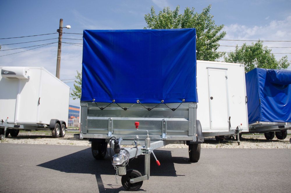 Remorca auto 750 kg cu 1 axa, Remorca Repo basculabila, ATV, UTV ...