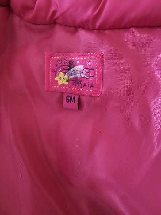 Тънко яке за момиче размер за 6 месеца