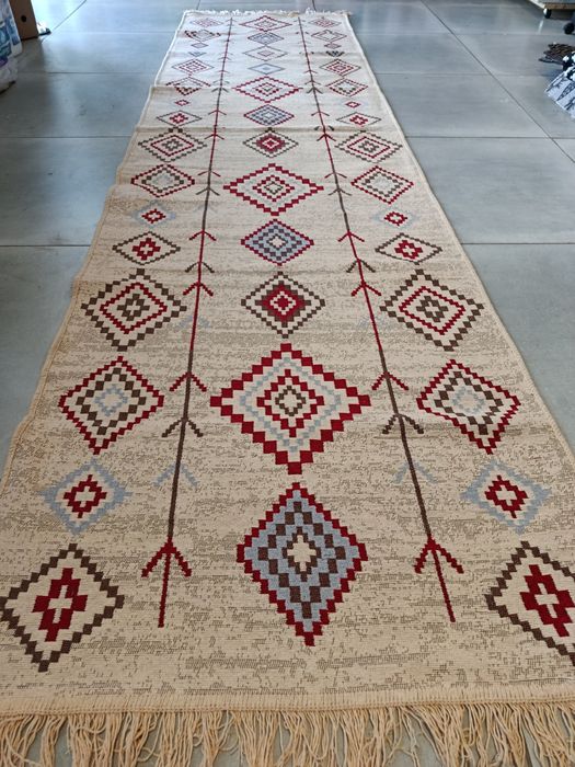 Covor bumbac modern  80 cm/ 300 cm
