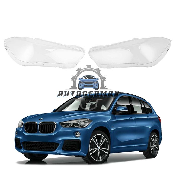 Капаци фарове BMW X1 Series F48 F49 (16-18) стъкло фар крушки БМВ Х1 Серия Ф48 Ф49 xenon