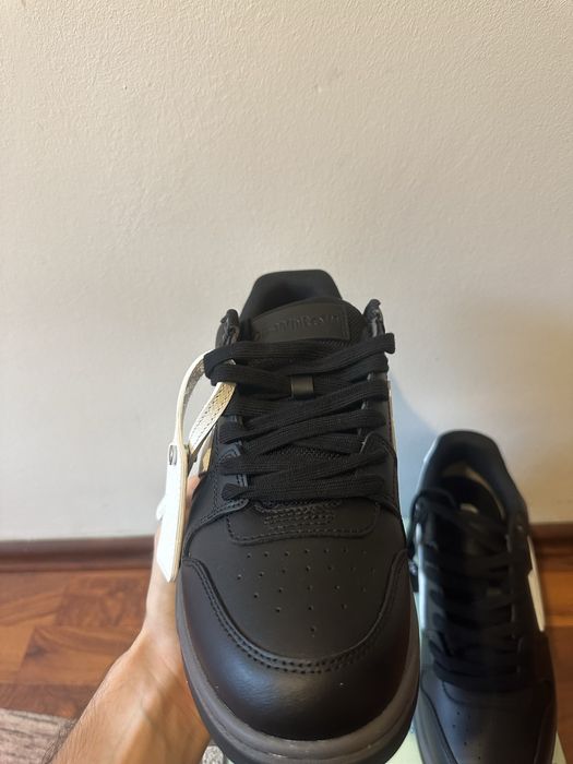 Off-White Out of Office “OOO” Low Tops Black White
