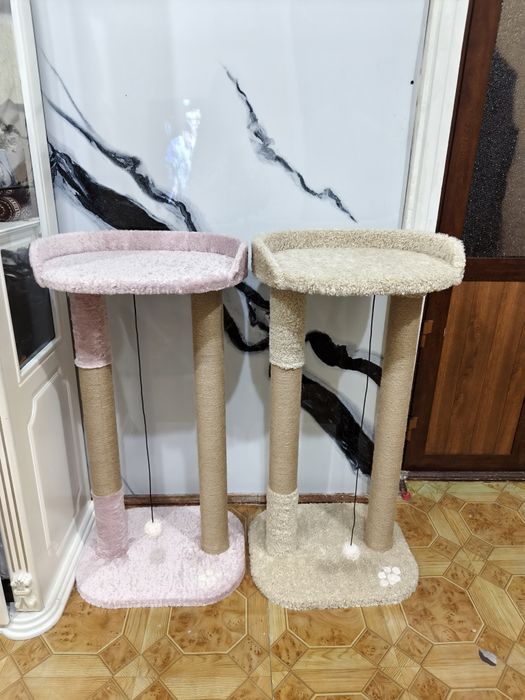 Когтеточка с лежанкой для кошек. Дом для кошек. Ассортимент есть