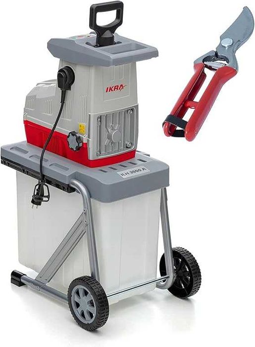 Tocătoare electrică de grădină IKRA ILH 3000 A, 3.000 W