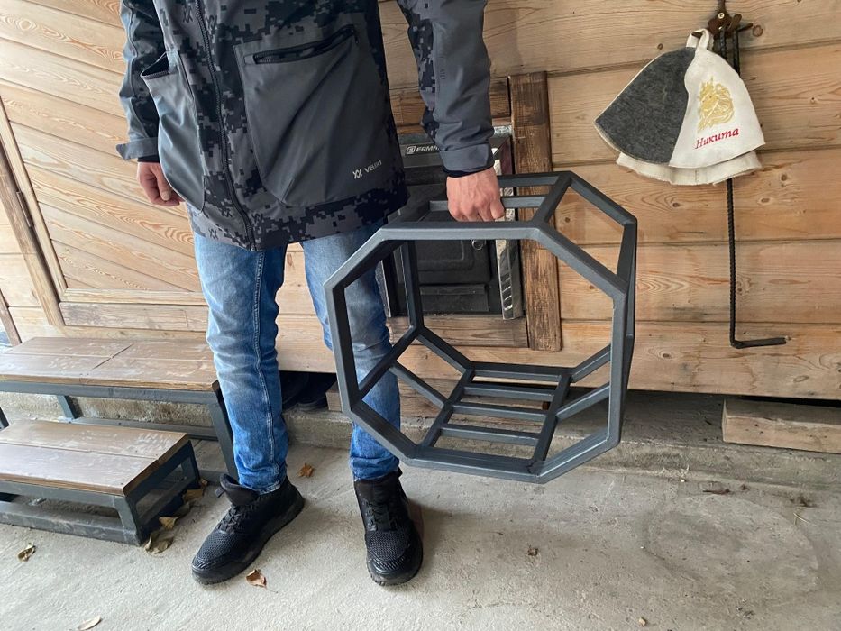 Дровник соты разборные