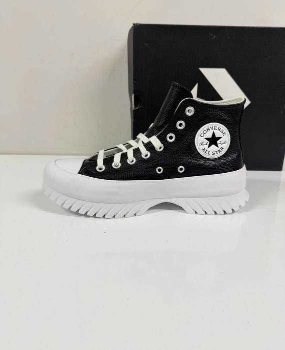 CONVERSE Chuck Taylor All Star Lugged 2.0 Leather Black (Нови) – Размер 40 (25.5 см стелка)
