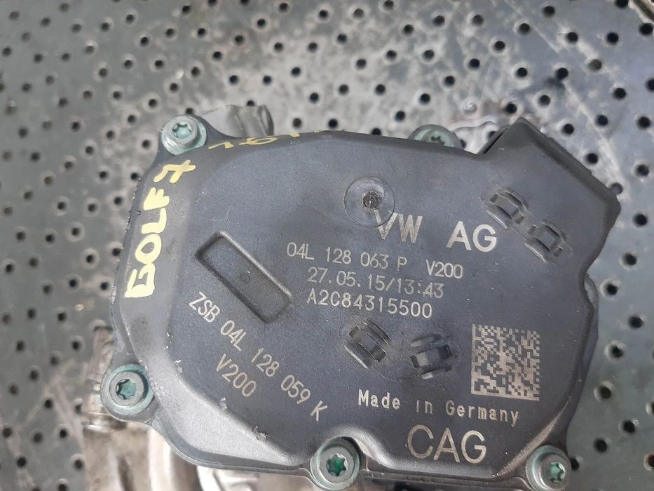 clapeta acceleratie  vw golf 7 audi a3 8v seat leon skoda octavia 3 1.6 tdi  04l128063p 04l128059k