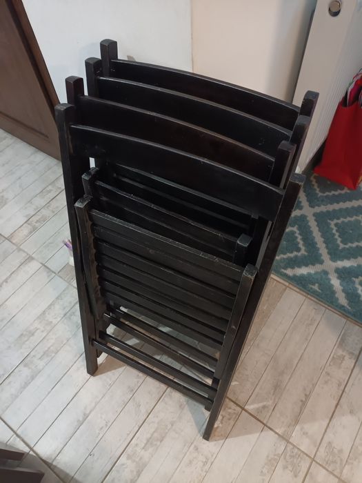 Masa pliabila + 5 scaune