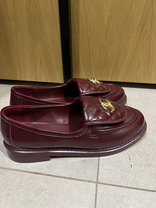 Бордо обувки Chanel