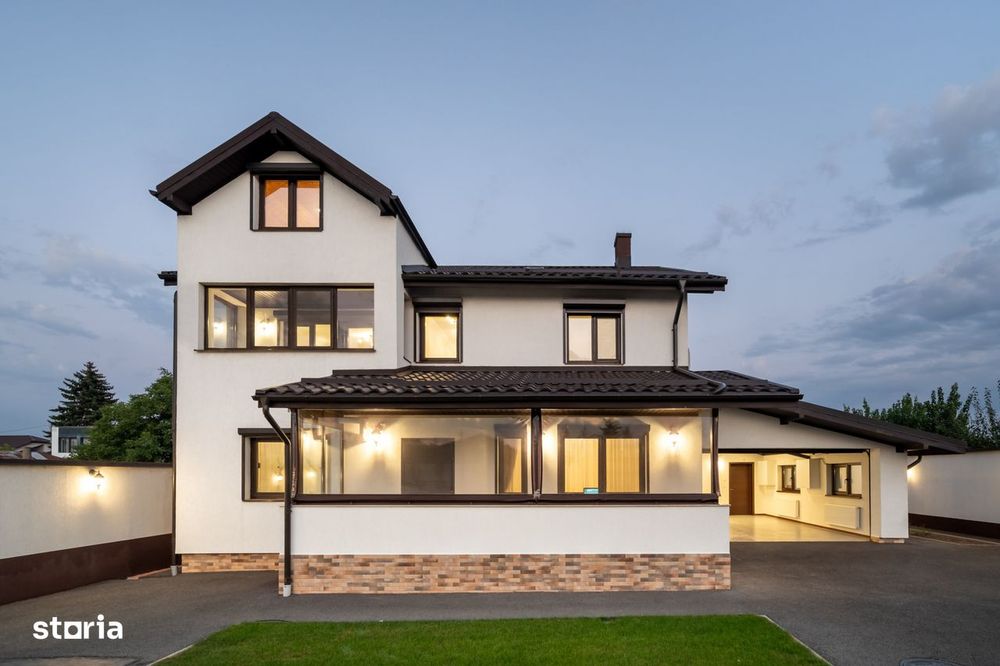Casa premium de vanzare in Adunatii Copaceni – 326 mp utili, 492 mp