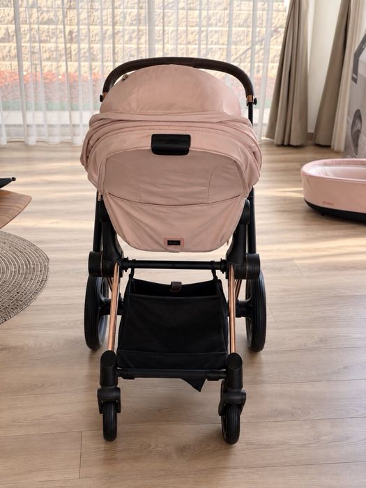 CYBEX Priam 4 Platinum Rose Gold 2в1 + кош + аксесоари