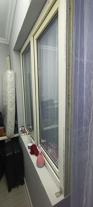 Пластиковое окно и дверь