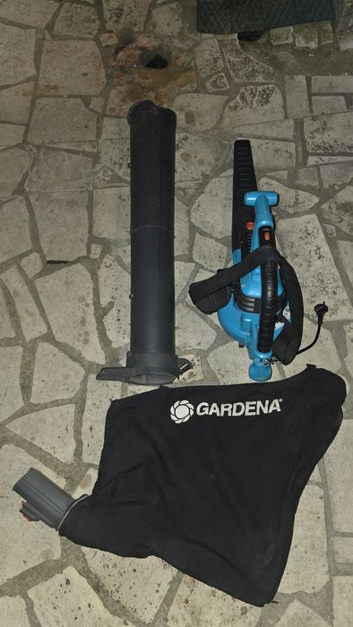 Електрически листосъбирач 3 в 1 GARDENA ErgoJet 3000,310 км/ч,45 л.