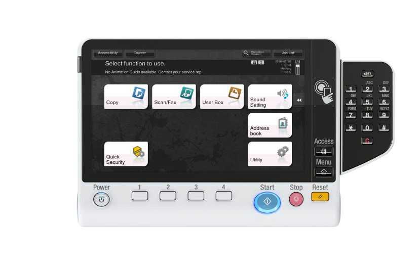 Copiator Monocrom Multifunctional Konica Minolta Bizhub 368e