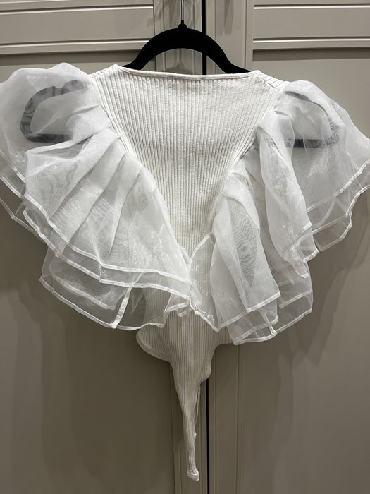 Бял Зара потник/боди