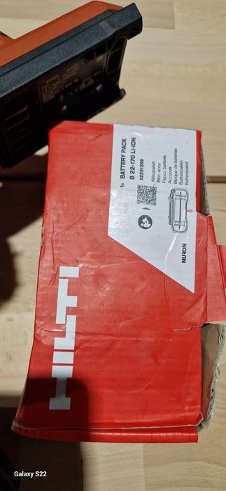 Hilti circular pentru metal pe acumulator