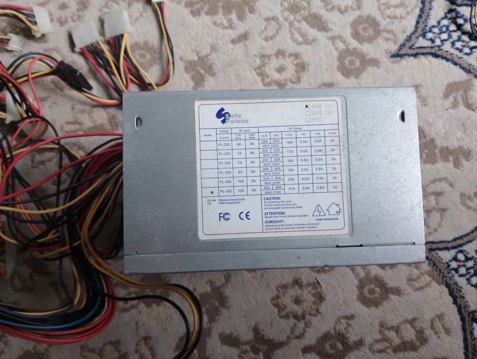 Блок питания от процессора