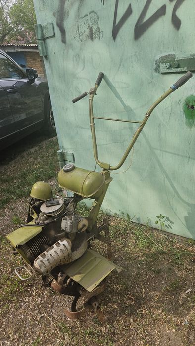 Мотоплуг в нерабочем состоянии