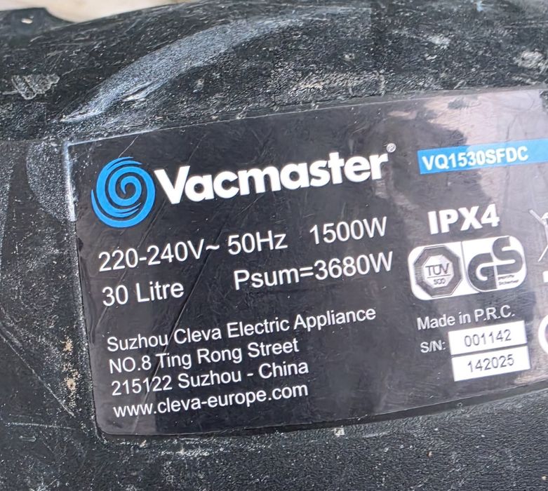 Прахосмукачка Vasmaster 1500w