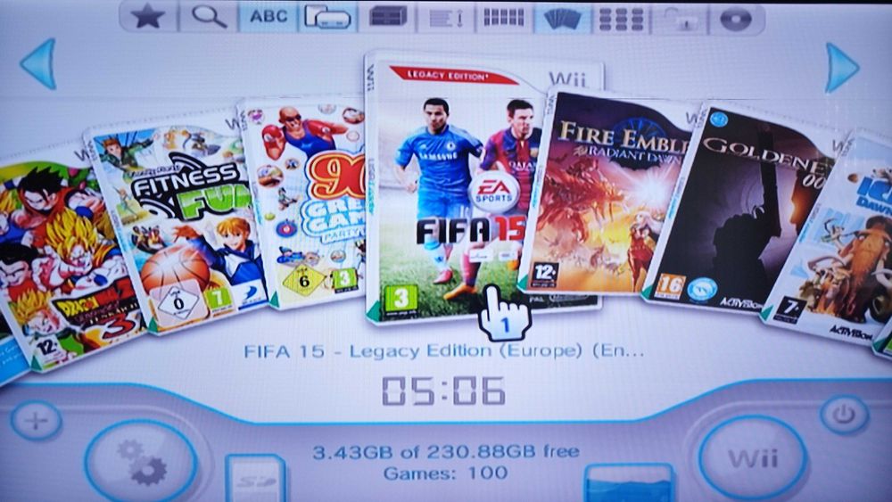 [Nintendo Wii] Пълен Комплект с 100 игри /Mario/Pokemon/Zelda/Animal