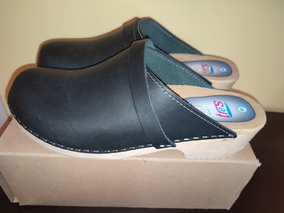 Сабо от естествена кожа - Швеция - 46 номер