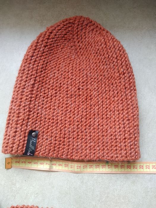 Набор шапка-бини и шарф-бактус