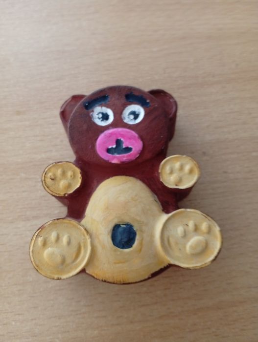 Gipsli oʻyinchoq, boʻyalgan