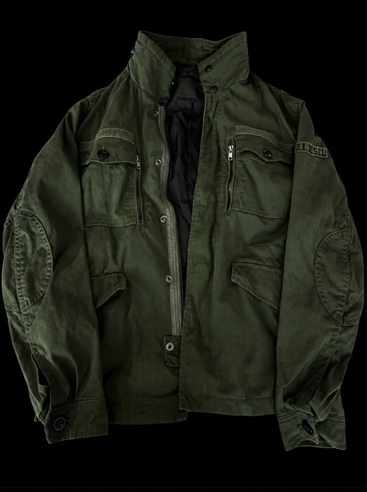 vintage Яке Diesel J-Chika Military Field 4 Pocket