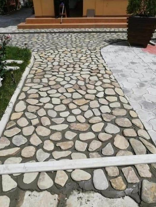 Piatră naturală de munte de Grecia Lucrez în totă Țara