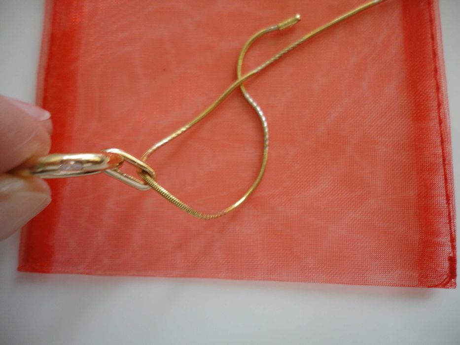 Златна Висулка с Диамант