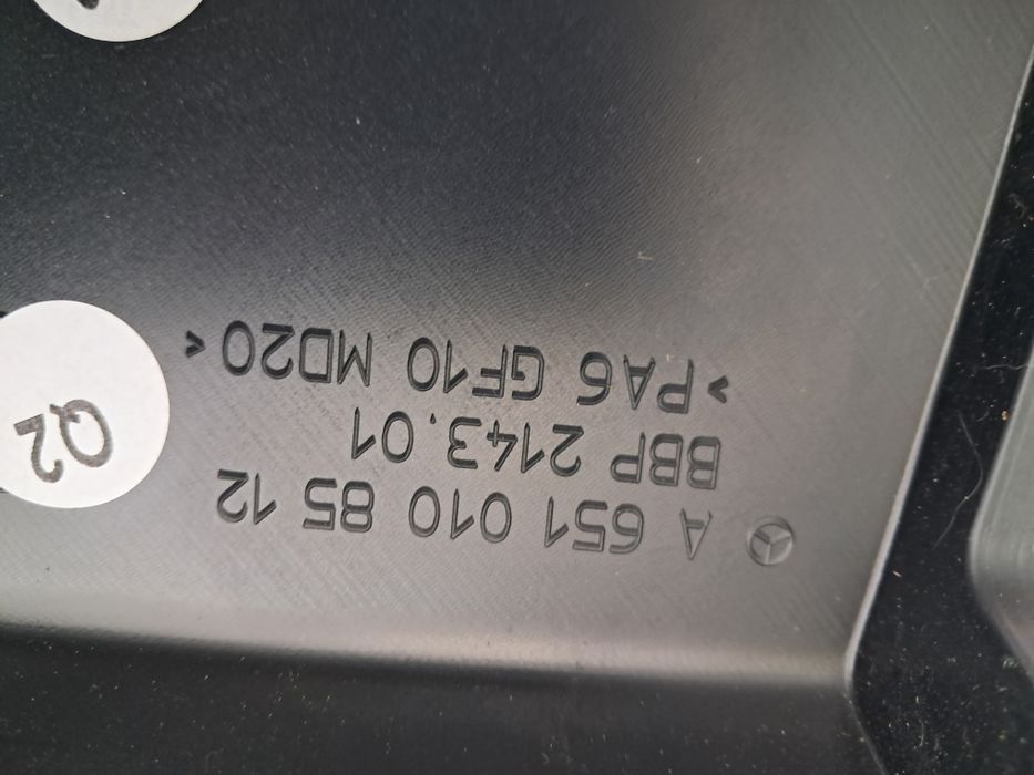 Кора двигател Mercedes A651