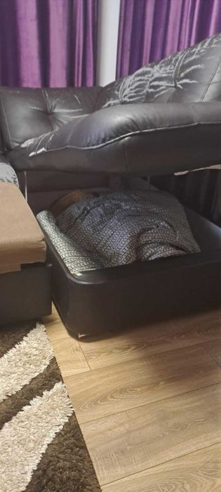 Coltar extensibil cu lada de depozitare