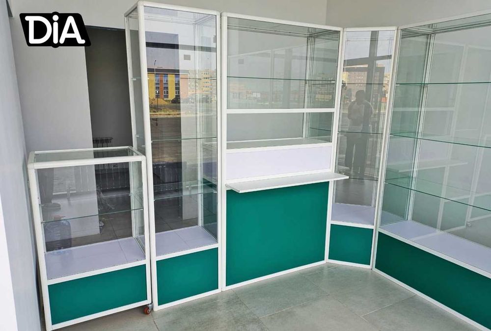 Прилавок витрина для магазина oynali vitrina prilavkalar savdo