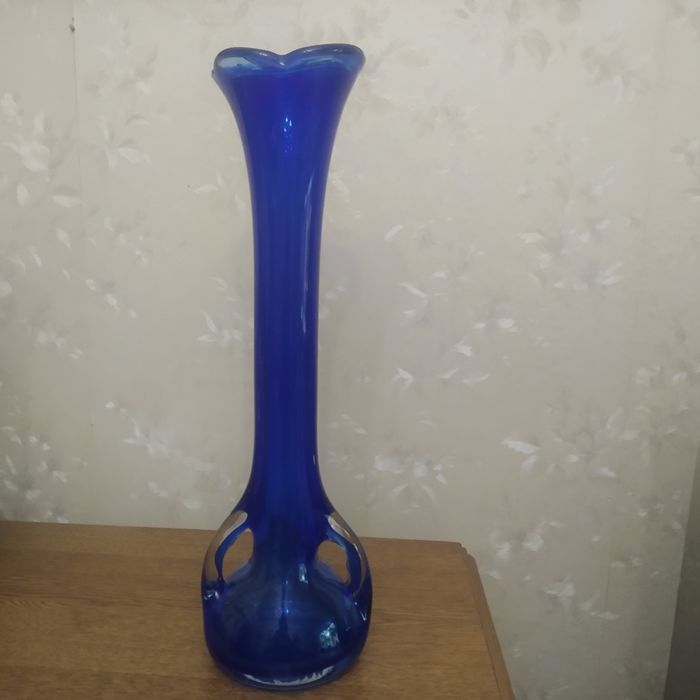 Ваза чешская 1980г ретро