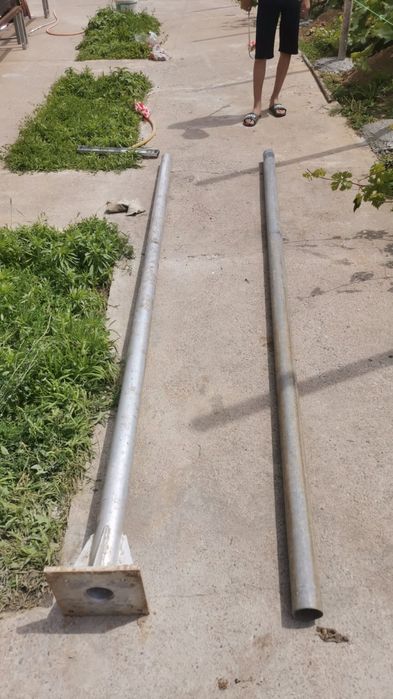 Труба оценкованный для монтажа