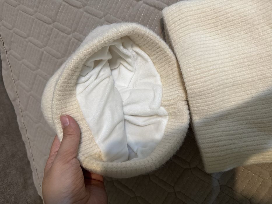 Шапка со снудом зима